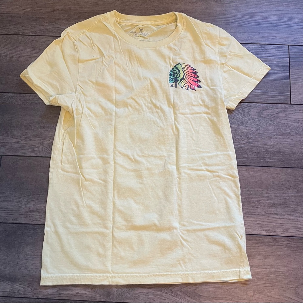 Yellow Graphic Tee